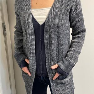 Lululemon Vestigan navy blue cardigan sweater size 4